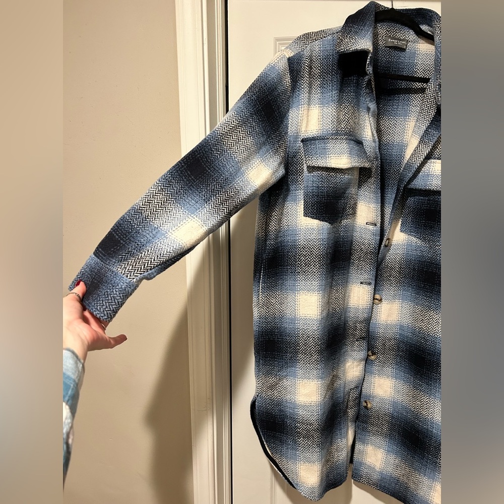 NWOT Sweet Lovely by Jen Outdoor Nights Coat Blue - Picture 4 of 12